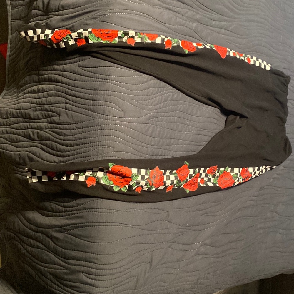 Floral leggings